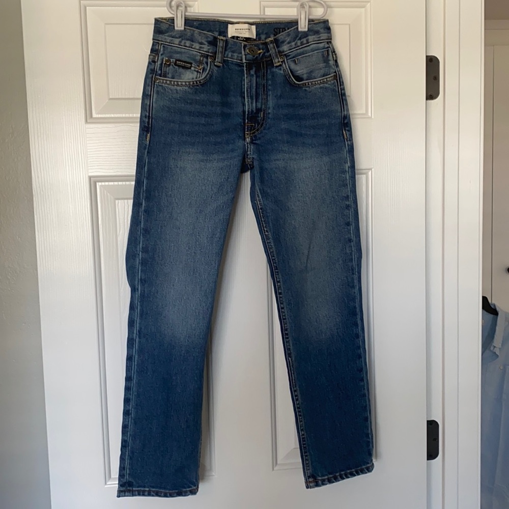 Boys size 10 new with tags Quiksilver jeans.